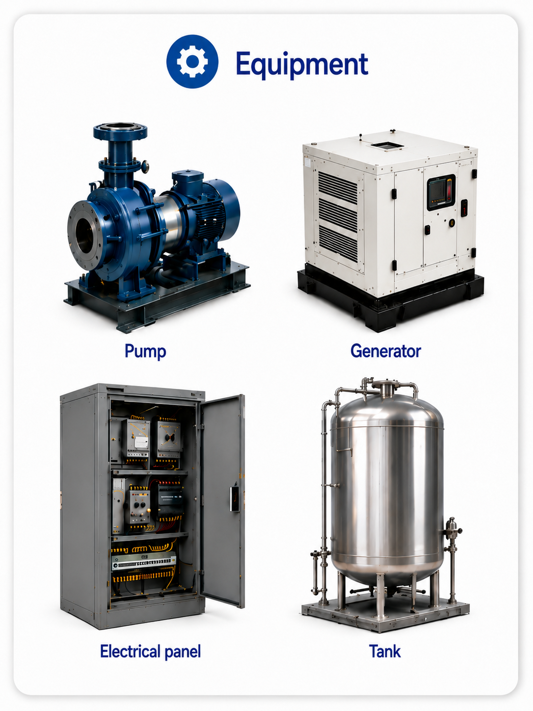 Equipment monitoring examples